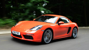 Porsche 718 Cayman - tracking